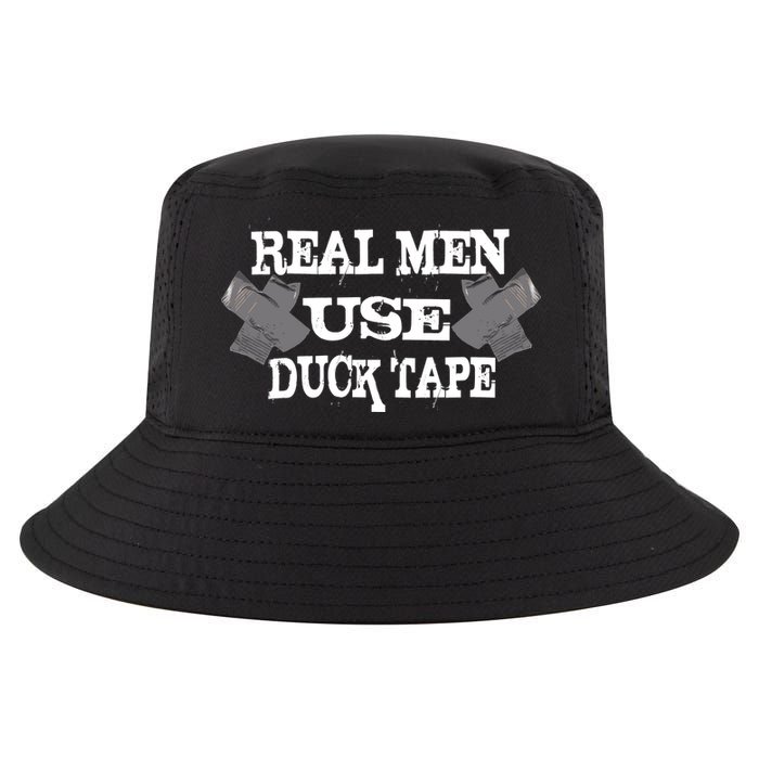 Real Men Use Duck Tape Cool Comfort Performance Bucket Hat