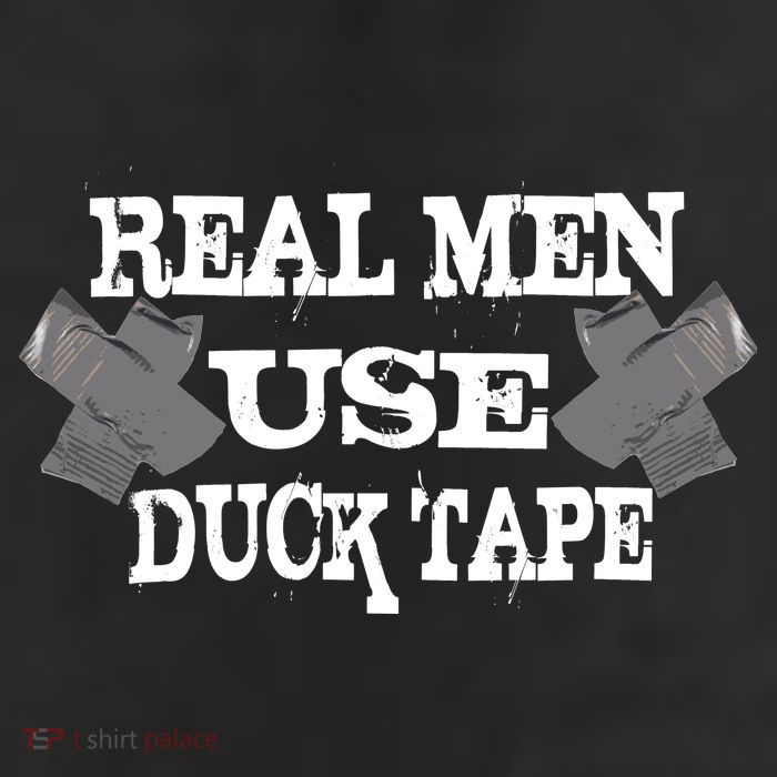 Real Men Use Duck Tape Cool Comfort Performance Bucket Hat