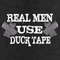Real Men Use Duck Tape Garment-Dyed Fleece Hoodie