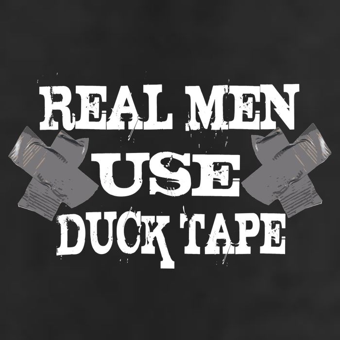 Real Men Use Duck Tape Garment-Dyed Fleece Hoodie