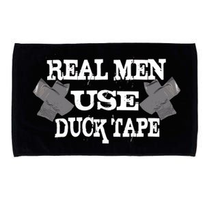 Real Men Use Duck Tape Microfiber Hand Towel