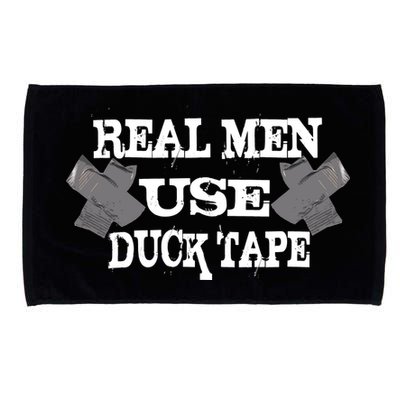 Real Men Use Duck Tape Microfiber Hand Towel