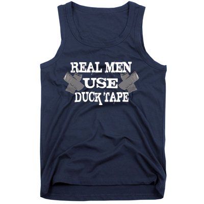 Real Men Use Duck Tape Tank Top