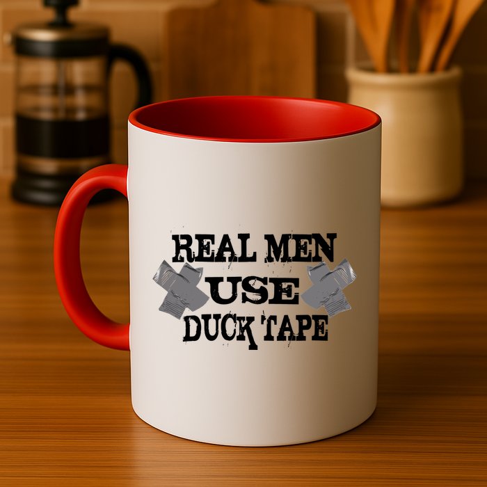 Real Men Use Duck Tape Mug