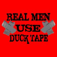 Real Men Use Duck Tape 16oz Travel Tumbler