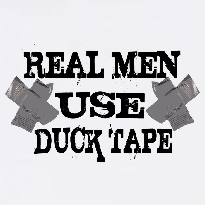 Real Men Use Duck Tape Garment-Dyed Sweatshirt