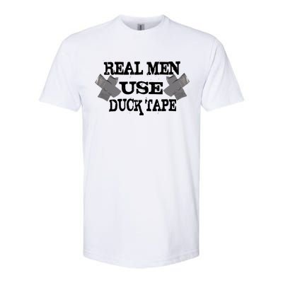 Real Men Use Duck Tape Softstyle® CVC T-Shirt