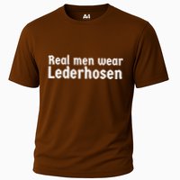 Real Men Wear Lederhosen Cooling Performance Crew T-Shirt
