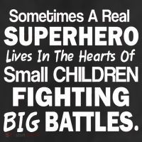 Real Superhero Hearts of Children Fighting Big Battles 11oz C Handle Ceramic Mug
