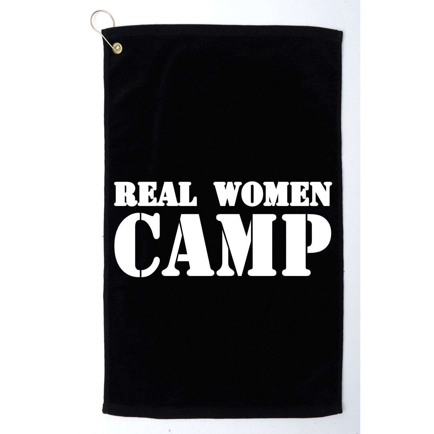 Real Women Camp Golf Towel