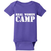 Real Women Camp Baby Bodysuit