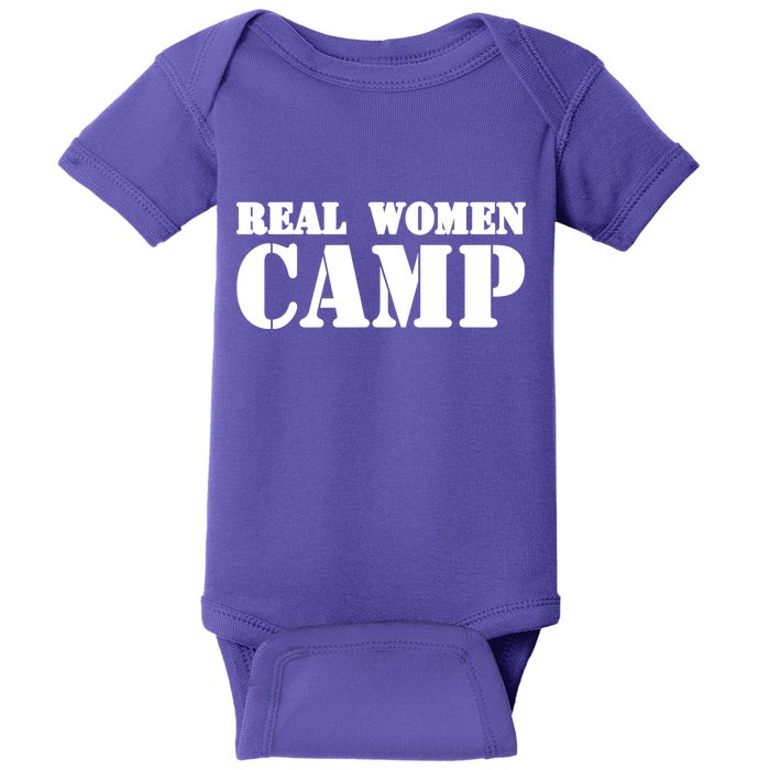 Real Women Camp Baby Bodysuit