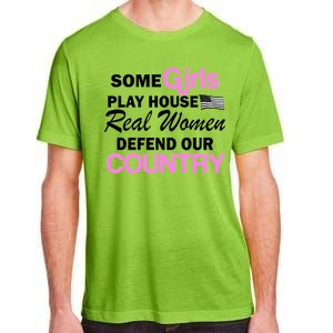 Real Women Defend Our Country Adult ChromaSoft Performance T-Shirt