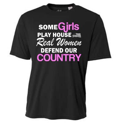 Real Women Defend Our Country Cooling Performance Crew T-Shirt