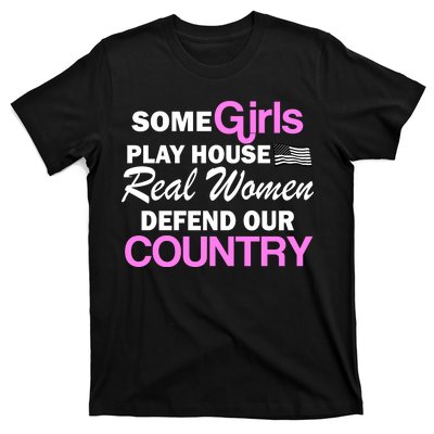 Real Women Defend Our Country T-Shirt