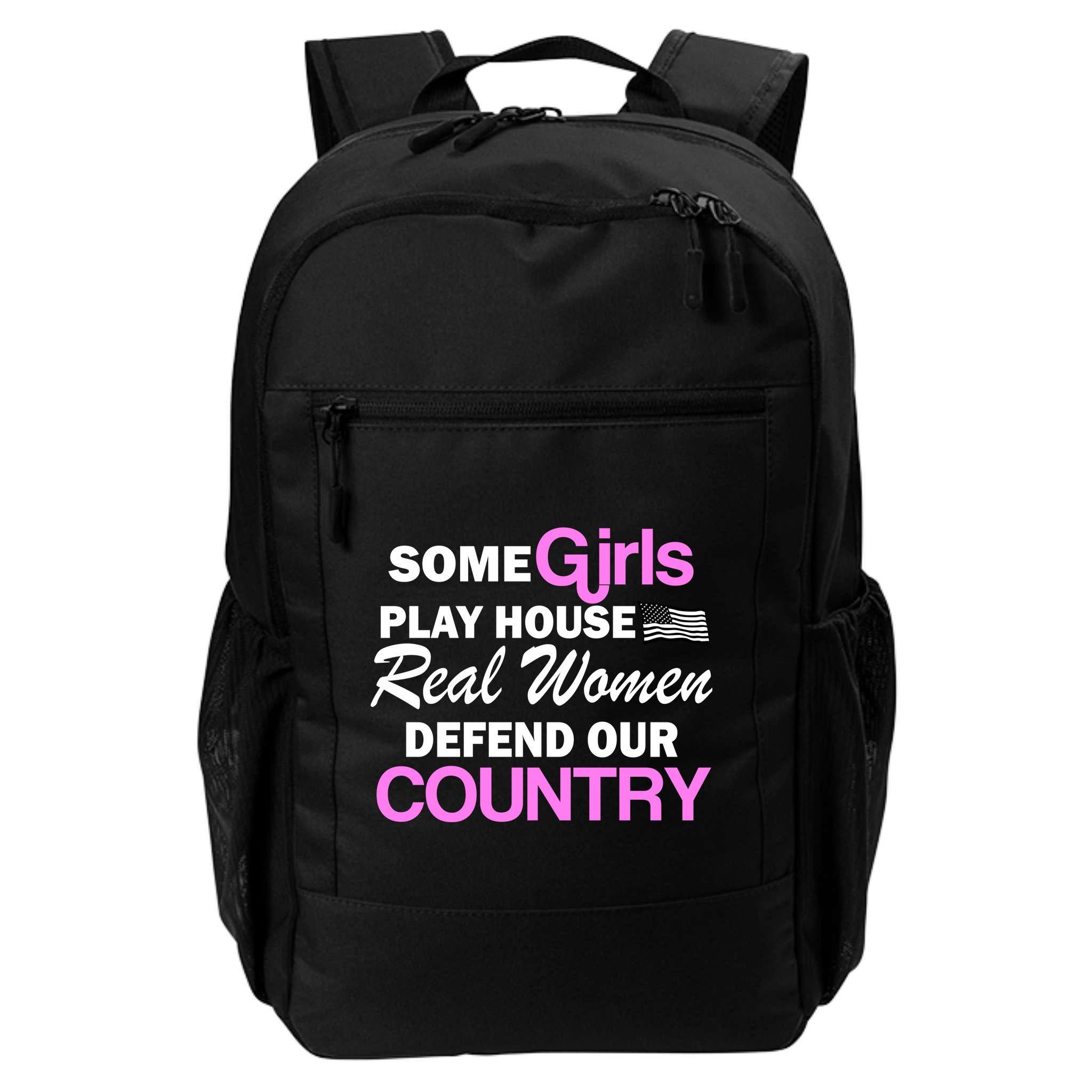 Real Women Defend Our Country Backpack