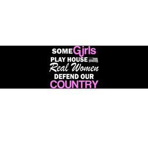 Real Women Defend Our Country Bumper Sticker