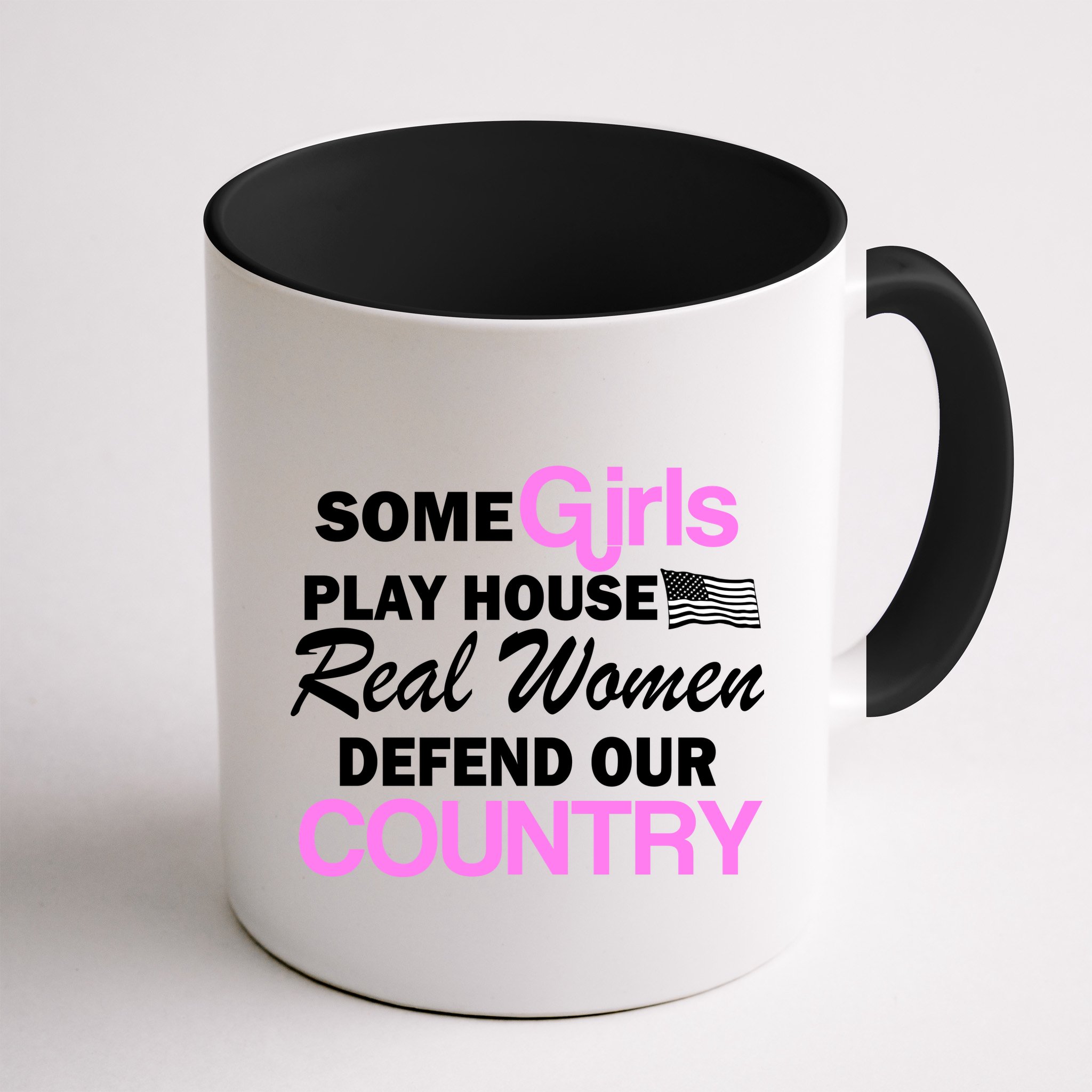 Real Women Defend Our Country Mug