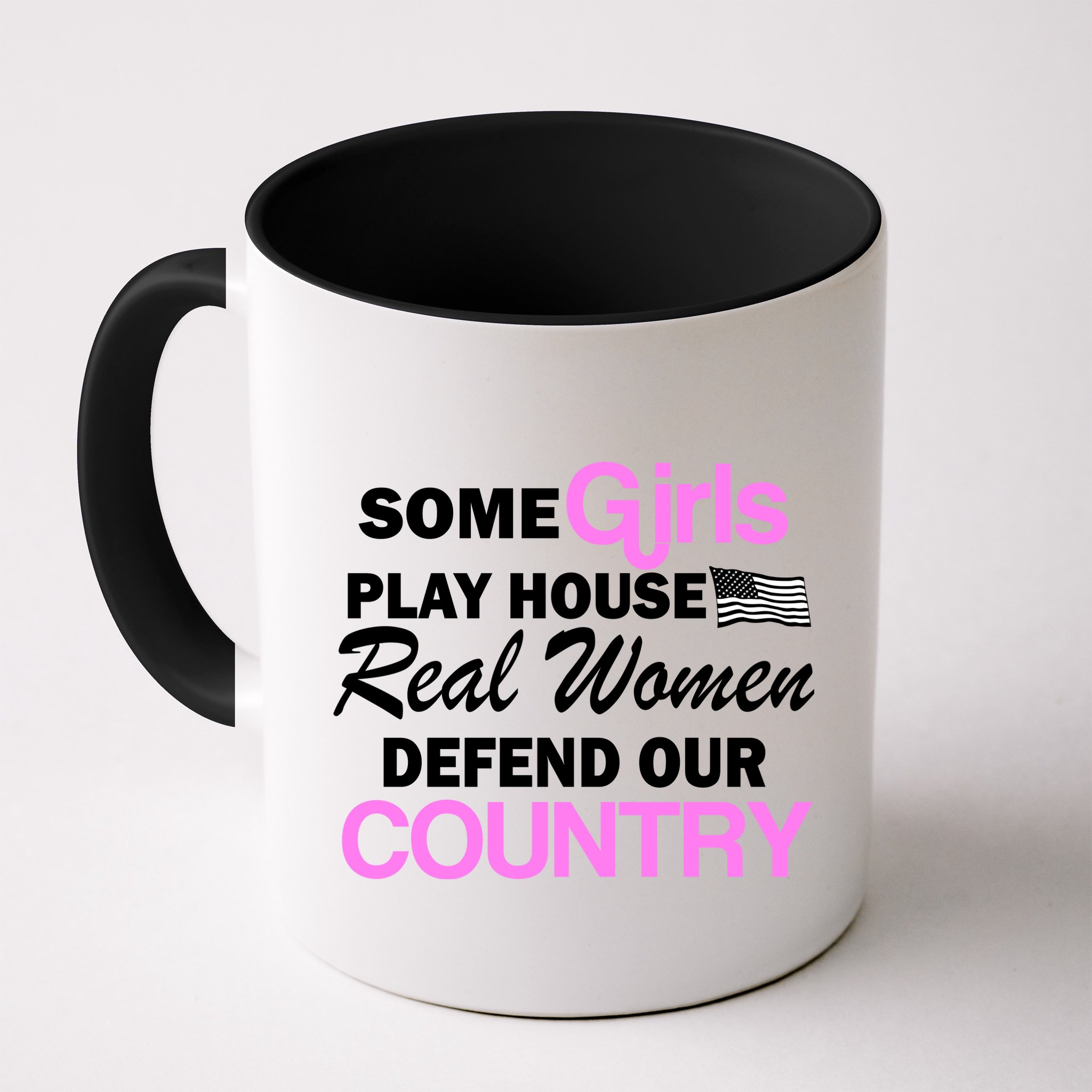 Real Women Defend Our Country Mug