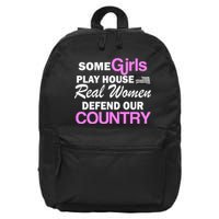 Real Women Defend Our Country 16 in Basic Backpack
