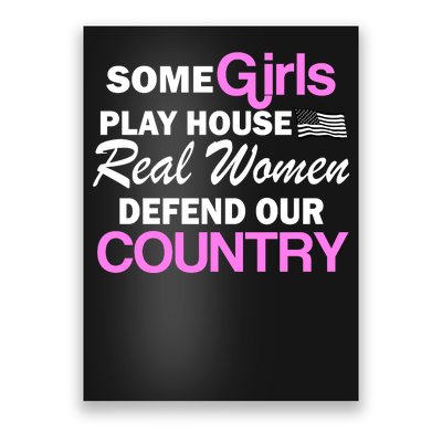 Real Women Defend Our Country Poster