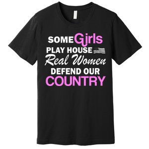 Real Women Defend Our Country Premium T-Shirt