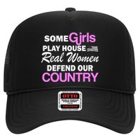 Real Women Defend Our Country Trucker Hat