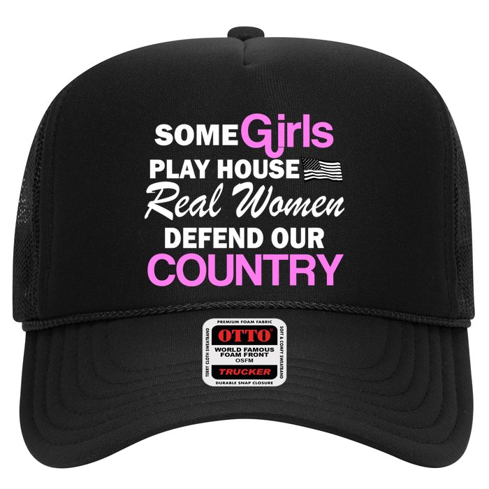 Real Women Defend Our Country Trucker Hat