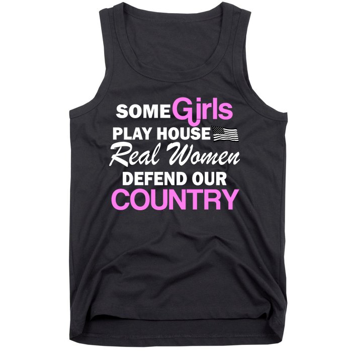 Real Women Defend Our Country Tank Top