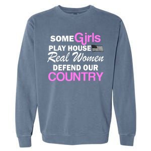 Real Women Defend Our Country Garment-Dyed Sweatshirt