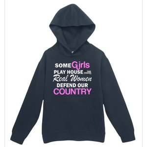 Real Women Defend Our Country Urban Pullover Hoodie