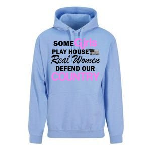 Real Women Defend Our Country Unisex Surf Hoodie