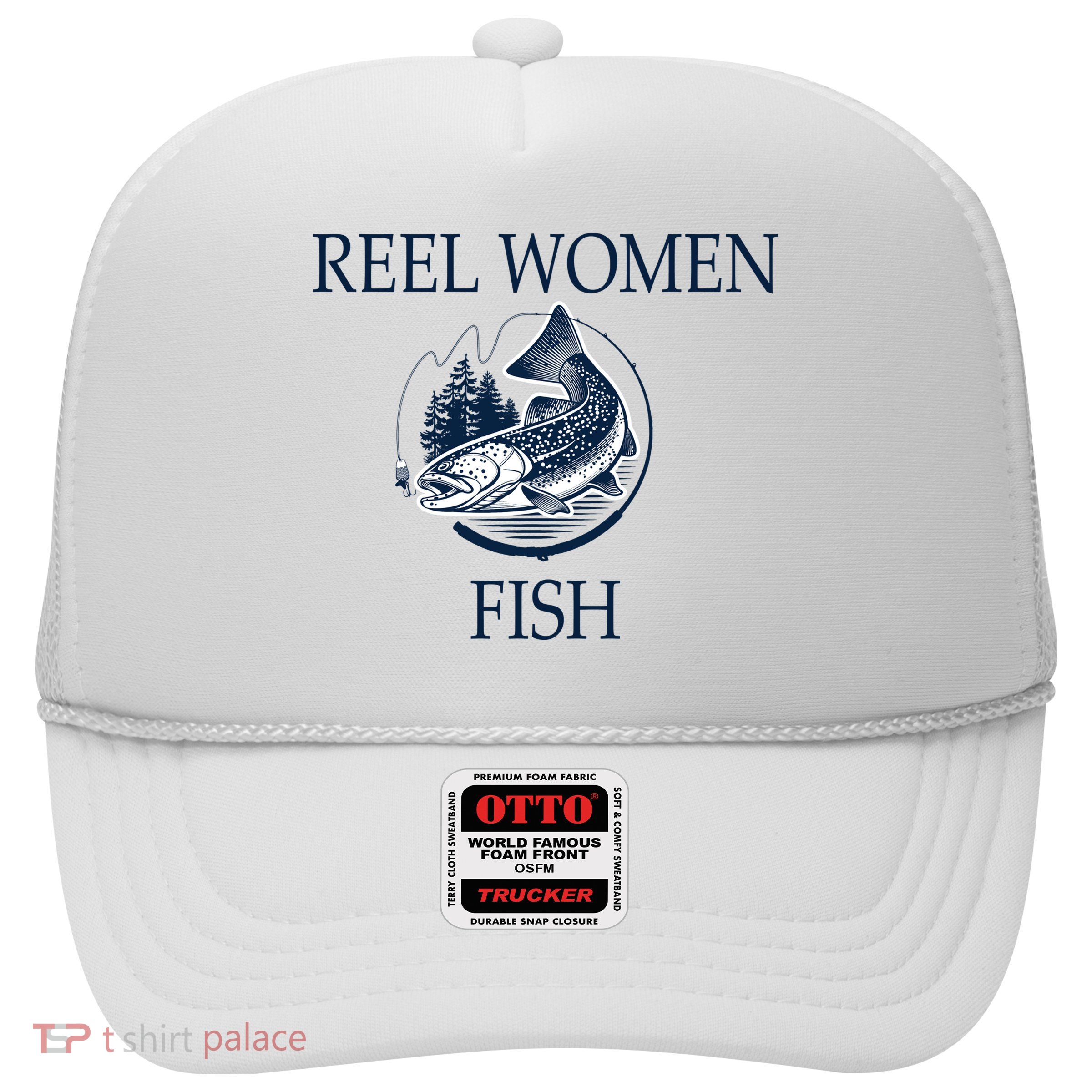 Real Women Fish Trucker Hat