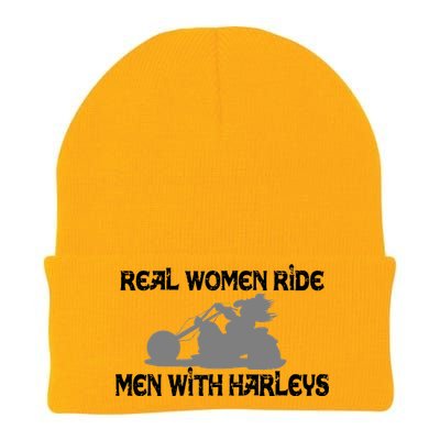 Real Women Ride Men With Harleys Knit Cap Winter Beanie