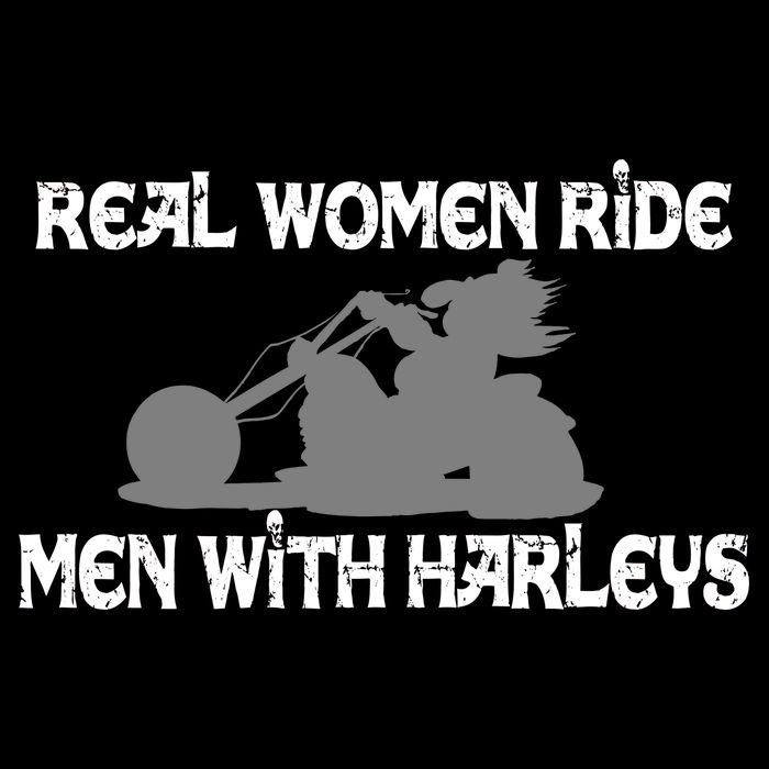 Real Women Ride Men With Harleys Cooling Performance Crew T-Shirt