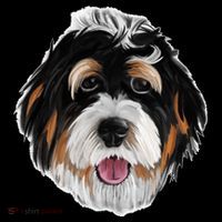 Realistic Dog Face Impact Tech Backpack