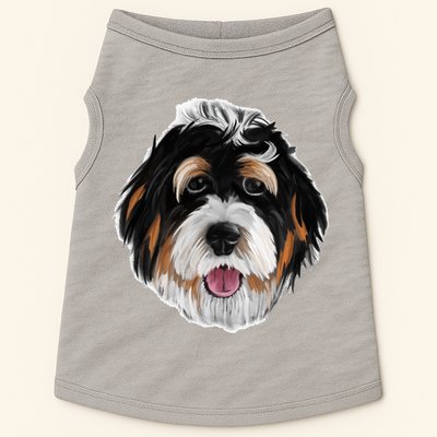 Realistic Dog Face Doggie Tank