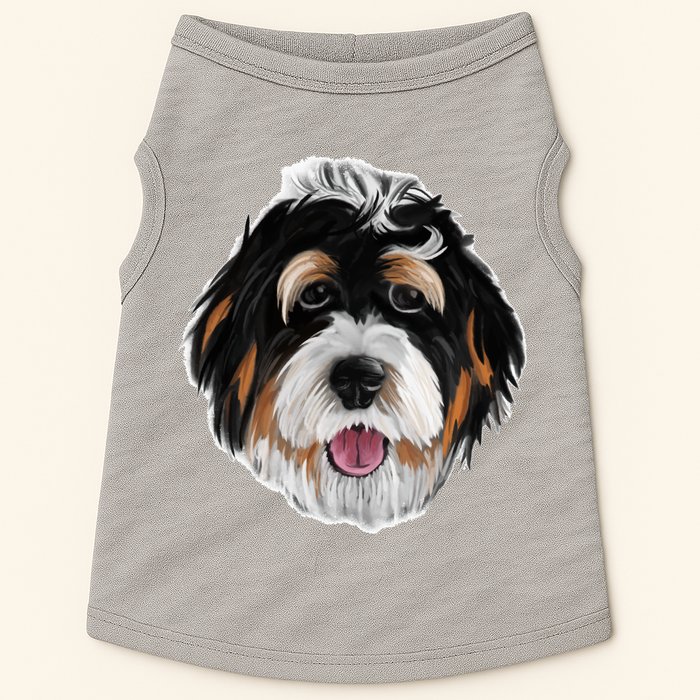 Realistic Dog Face Doggie Tank