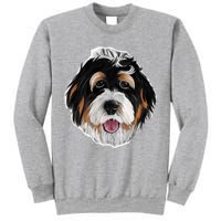 Realistic Dog Face Sweatshirt