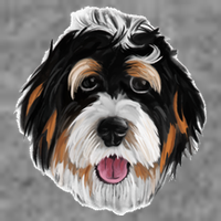 Realistic Dog Face Sweatshirt