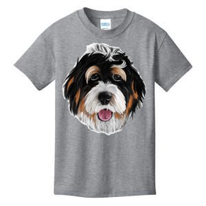 Realistic Dog Face Kids T-Shirt