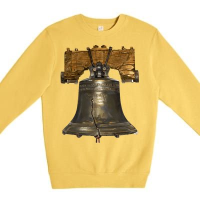 Realistic Liberty Bell Premium Crewneck Sweatshirt