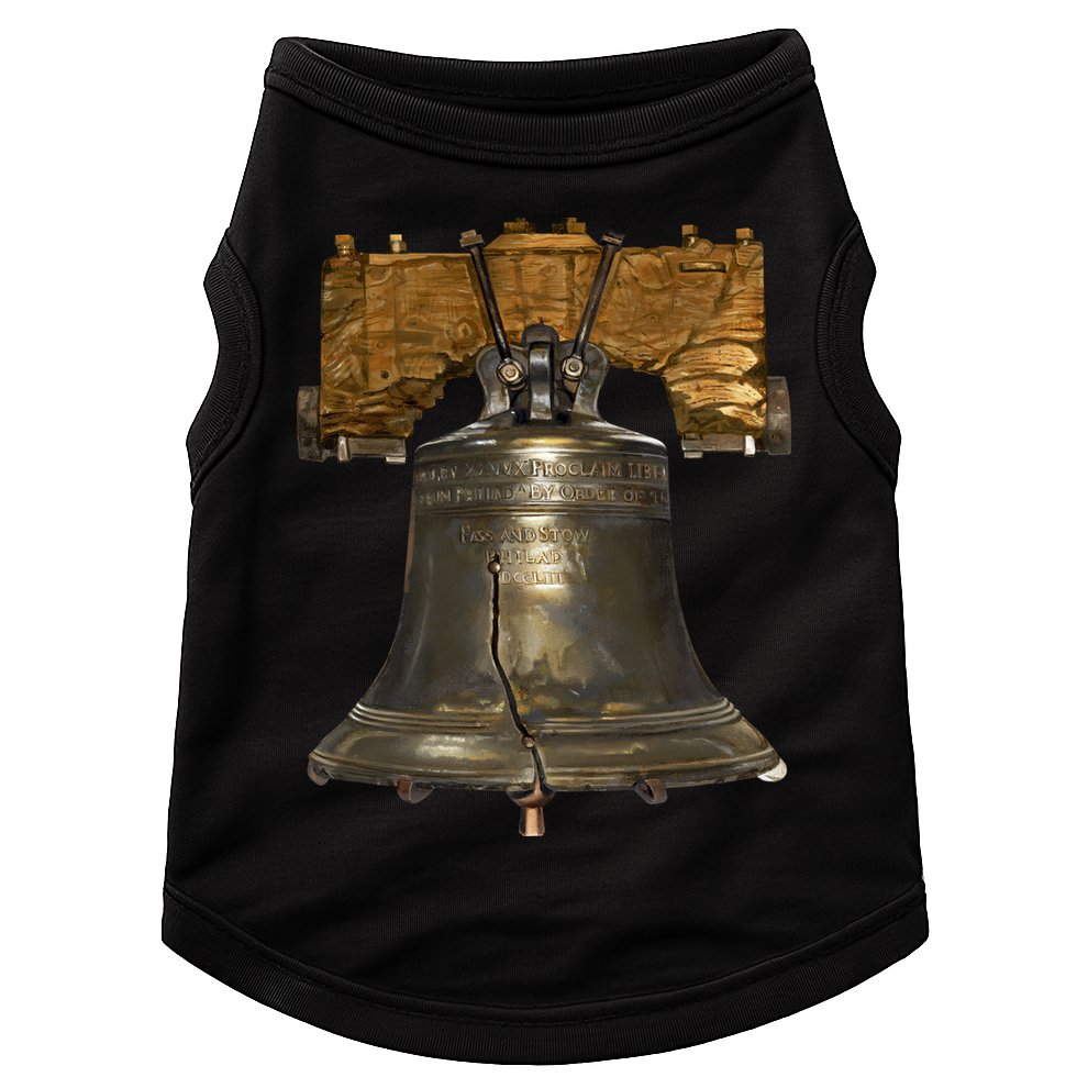 Realistic Liberty Bell Doggie Tank