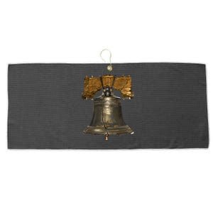 Realistic Liberty Bell Large Microfiber Waffle Golf Towel