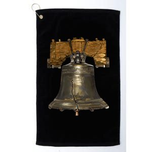 Realistic Liberty Bell Platinum Collection Golf Towel