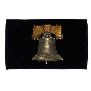 Realistic Liberty Bell Microfiber Hand Towel