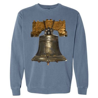 Realistic Liberty Bell Garment-Dyed Sweatshirt