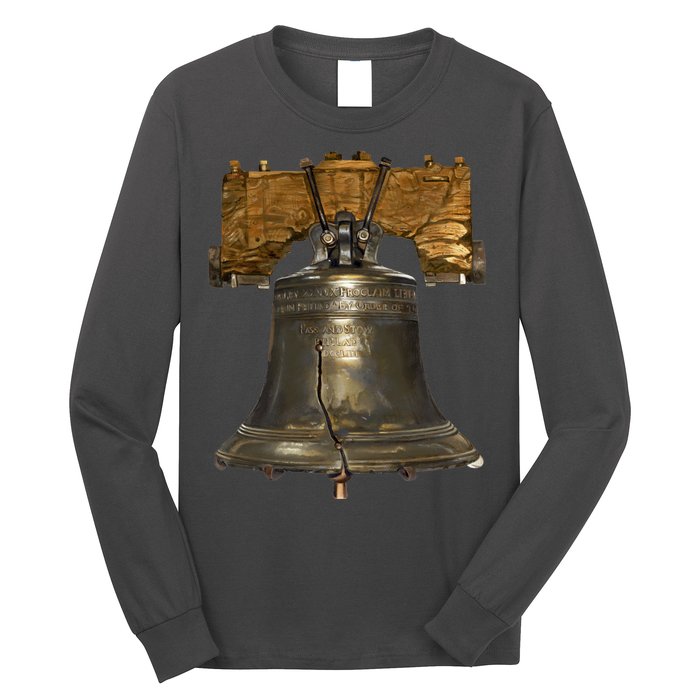 Realistic Liberty Bell Long Sleeve Shirt