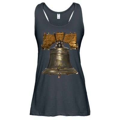 Realistic Liberty Bell Ladies Essential Flowy Tank