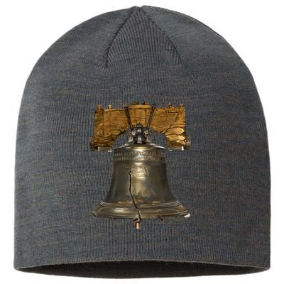 Realistic Liberty Bell Sustainable Beanie